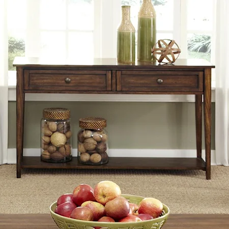 Two-Drawer Sofa Table